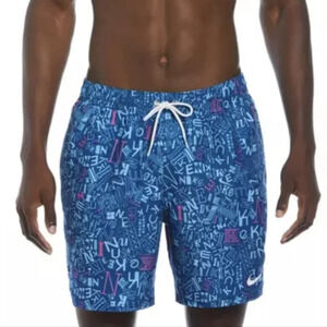 NWT Nike Men's Swim Bender 7" Volley Board Shorts XL